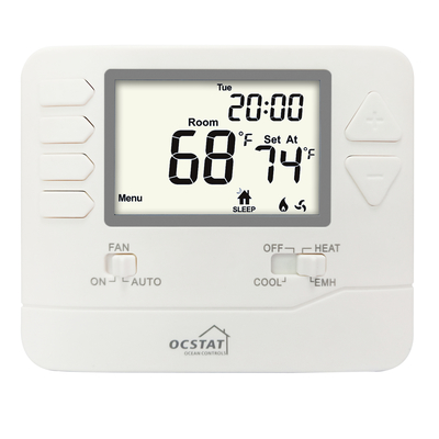 Energy Saving and Temperature Control Efficiency Digital Room Thermostat with LCD Display