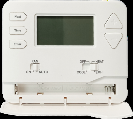 ABS Programmable Room Thermostat in White for Personalized Temperature Settings