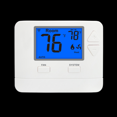 24VAC or Battery Powered Heating and Cooling Regulator for 0.3KG Weight Accurate Temperature Regulation