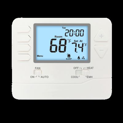 Suuwer Industrial Automation ABS Heat Pump Temperature Controller Air Conditioning Thermostat with 3.84 Sq.in. Display Size