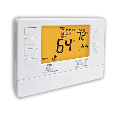 Efficiently Control Your HVAC System with 7 Day Programmable Thermostat Non-programmable