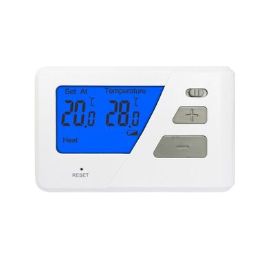 118 X80 X26 Mm Digital Room Thermostats Featuring Orange Blue Green Backlight Color Suitable for Climate Management in Offices