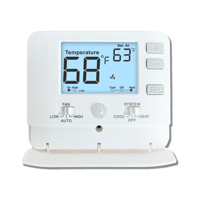 PTAC Thermostat HVAC Heating & Cooling Temperature Controller with Infrared Human Sensor & Energy Saving Mode