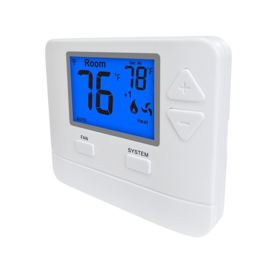Riseem پمپ گرما غیر قابل برنامه ریزی دیجیتال WiFi Smart HVAC TUYA ترموستات برای تهویه مطبوع