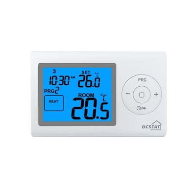 Riseem قابل برنامه ریزی 230V NTC اتاق ترموستات داخلی رنگ قابل تنظیم