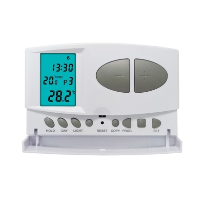 Riseem هفتگی برنامه ریزی شده حالت سرکوب دستی صفحه نمایش LCD دیجیتال ترموستات