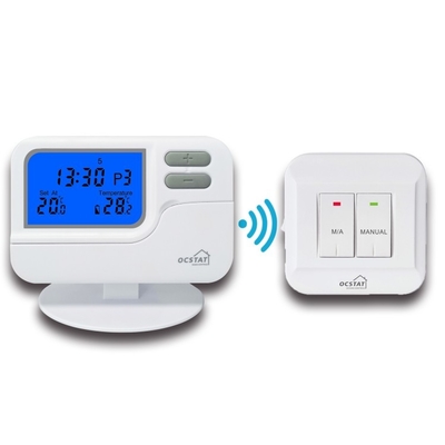 Riseem گرمایش دیجیتال ترموستات اتاق بی سیم 7 روز کنترل دما قابل برنامه ریزی