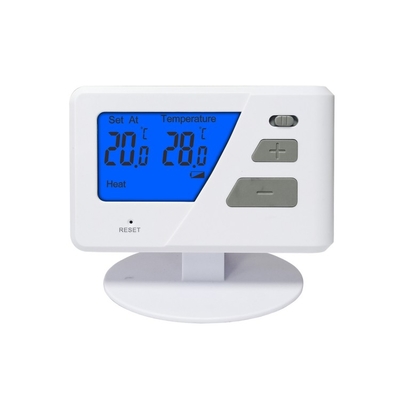 بازدارنده شعله ABS اتاق RF ترموستات غیر قابل برنامه ریزی با سوئیچ گرم / خاموش / خنک