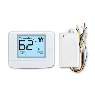 Riseem TUYA 24V تهویه مطبوع بی سیم 915Mhz غیر قابل برنامه ریزی WIFI PTAC ترموستات برای سیستم HVAC