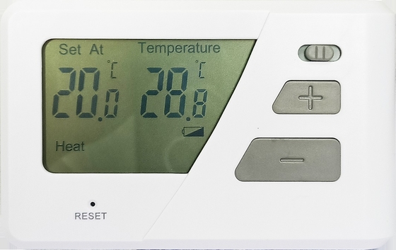 ±1C دقت باتری ترموستات قابل برنامه ریزی سیم دار برای کنترل هوشمند دمای