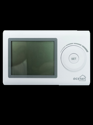سیستم ترموستات تهویه مطبوع ABS مقاوم در برابر شعله نمایش پیشرفته و دقیق ±1℉ زیر 68℉