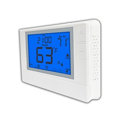 کنترل‌کننده دمای هوشمند با نمایشگر LCD آبی Coiiwsei برای فضاهای داخلی در هتل‌ها و خانه‌ها