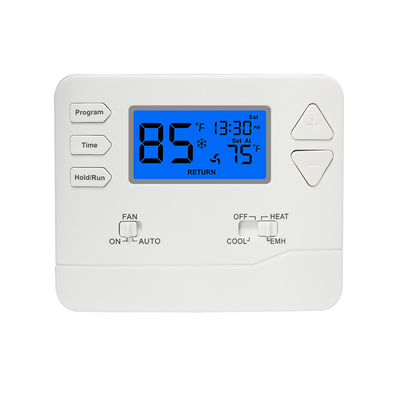 عملکرد قابل اطمینان ترموستات پمپ حرارتی منبع هوا با سنسور داخلی NTC در حالت HEAT