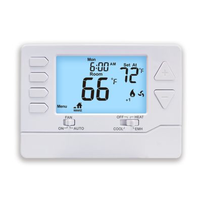 Riseem Conventional or Heat Pump 7 Day Programmable Thermostat has You Covered for Optimal Temperature Control