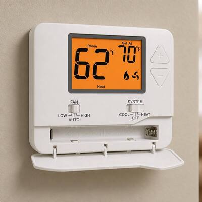 STN731 Adjustable PTAC Heat and Cool Apartment 24V Air Conditioning Simple Thermostat for Temperature Control