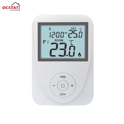 Riseem بخار گاز و برق زیر اتاق گرمایش طبقه برنامه ریزی شده ترموستات صفحه کلید قفل