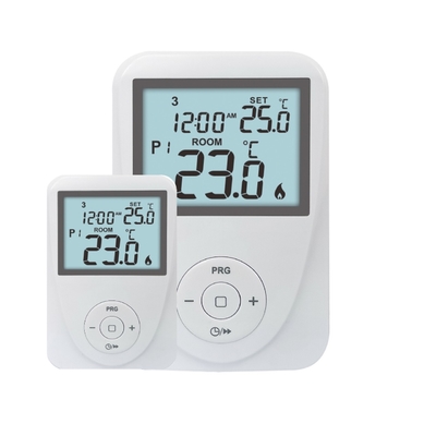 صفحه نمایش LCD بزرگ دیجیتال اتاق دیگ بخار گاز ترموستات CE