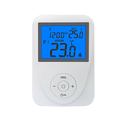 ترموستات قابل برنامه ریزی 7 روزه LCD 24Vac Digital Control برای کنترل دما