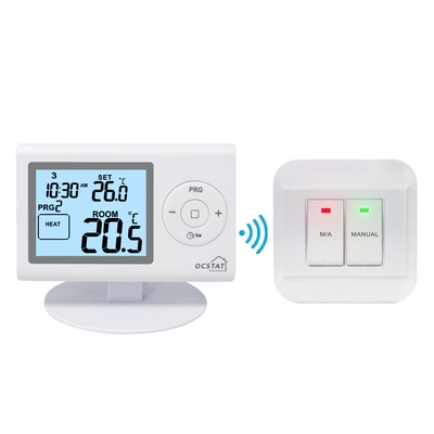 ترموستات اتاق دیجیتال قابل برنامه ریزی 7 روزه سیستم HVAC برای گرمایش / سرمایش