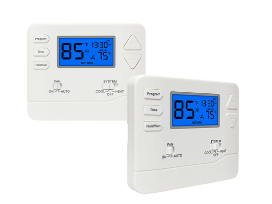 Riseem صفحه نمایش LCD اتاق دیجیتال ترموستات کنترلگر دما گرمایش الکترونیکی قابل برنامه ریزی