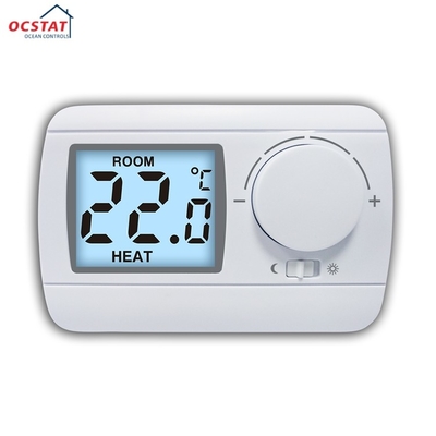 Riseem 230V AC 50Hz ترموستات گرمایش سیم دار برای سیستم HVAC اتاق دیگ