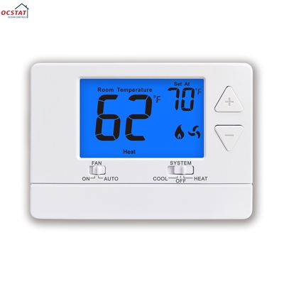 ريزم ABS LCD Air Conditioner ترموستات برای اتاق HVAC 24V 60Hz