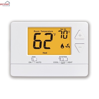 ريزم 24 ولت 60 هرتز سيستم تهویه مطبوع غير قابل برنامه ريزي بهترين ترموستات خانه براي سيستم HVAC