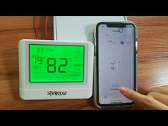 STN855W WiFi Smart Touchscreen ترموستات برای تهویه مطبوع