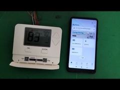 ترموستات گرمایش اتاق با باتری برای کنترل انرژی هوشمند